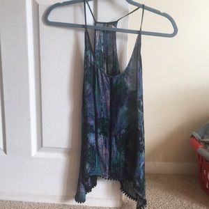 urban outfitters open back tank